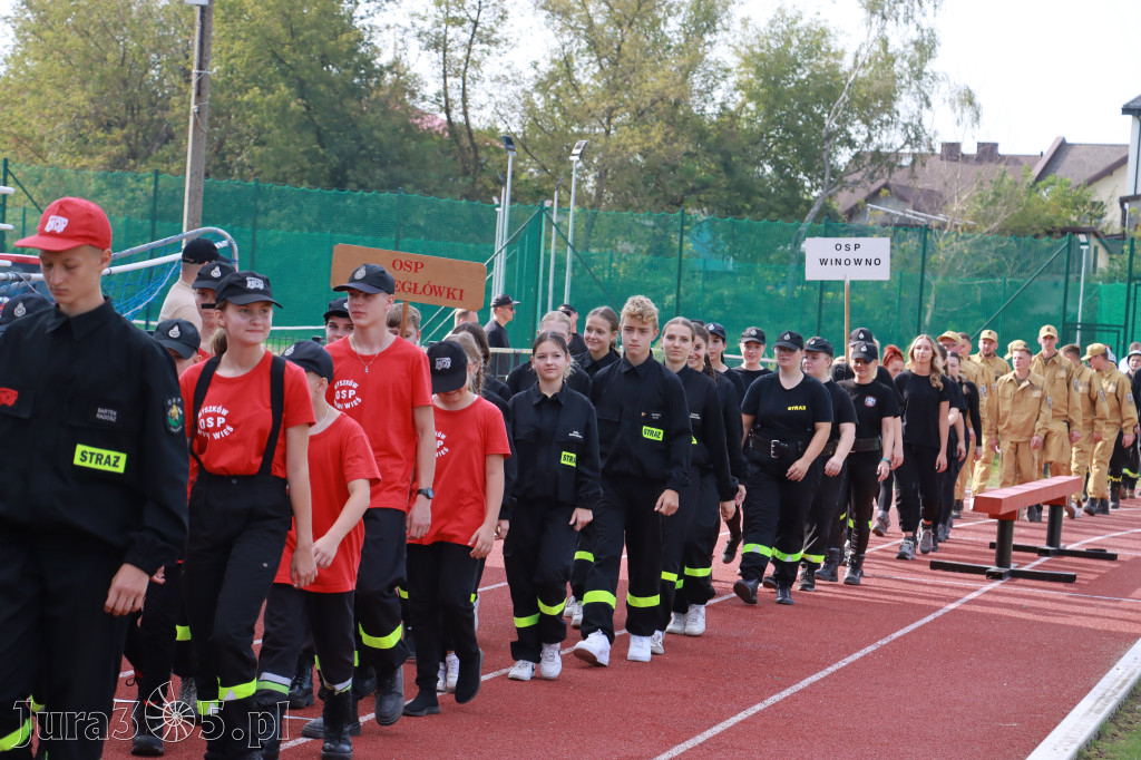 Myszków: Powiatowe Zawody Pożarnicze 2024r. cz. 1