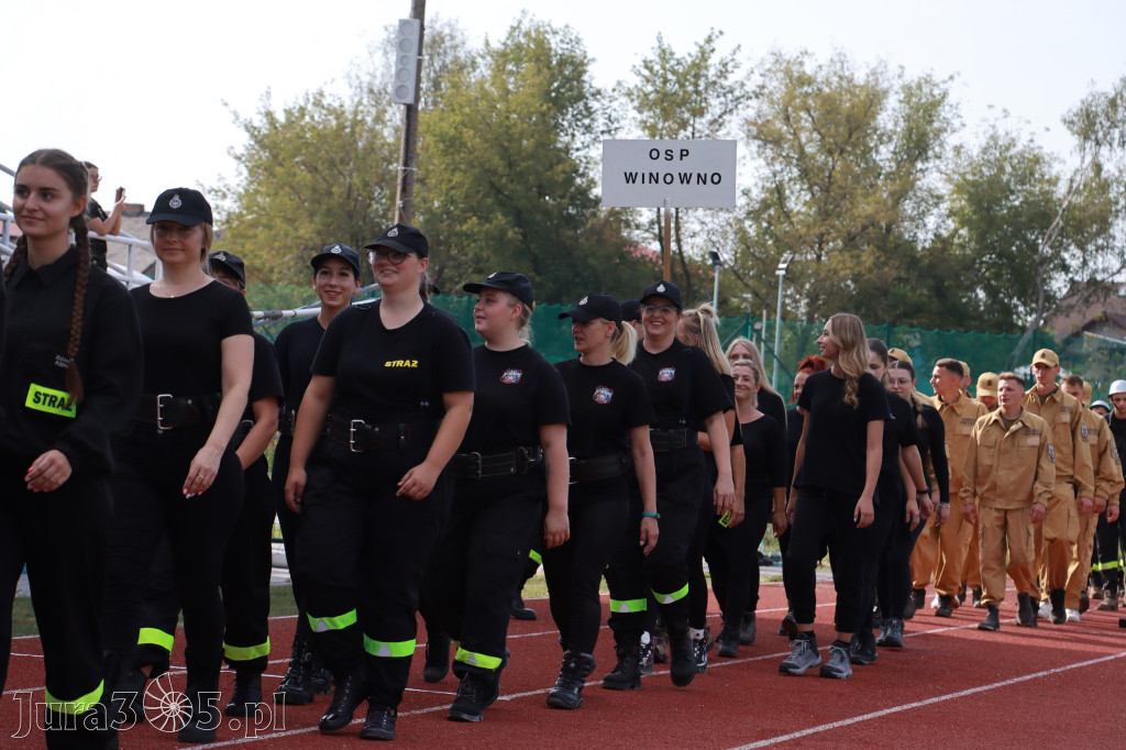 Myszków: Powiatowe Zawody Pożarnicze 2024r. cz. 1