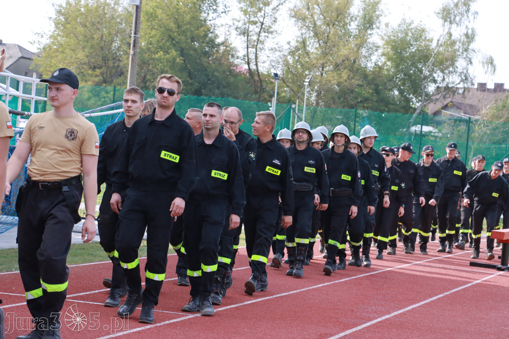Myszków: Powiatowe Zawody Pożarnicze 2024r. cz. 1