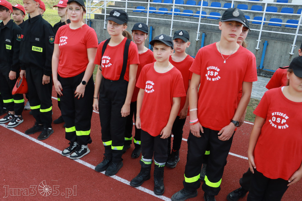 Myszków: Powiatowe Zawody Pożarnicze 2024r. cz. 1