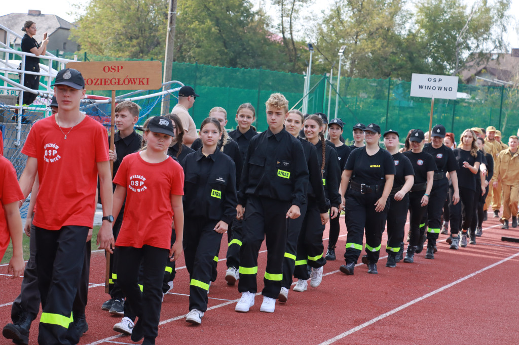 Myszków: Powiatowe Zawody Pożarnicze 2024r. cz. 2