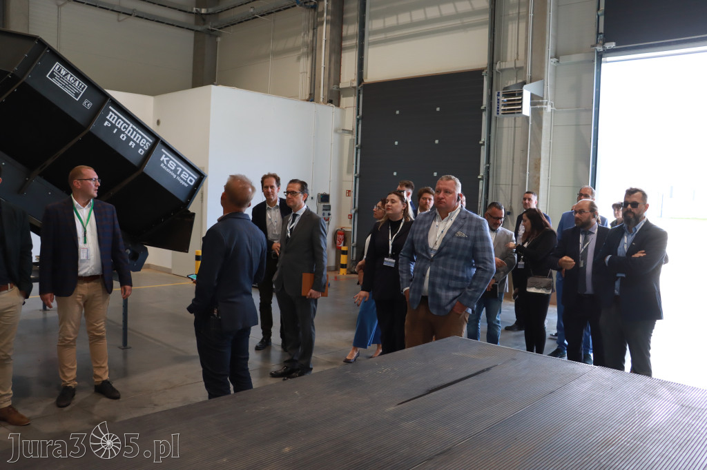Fotorelacja: Otwarcie zakładu recyklingu baterii EV w Zawierciu
