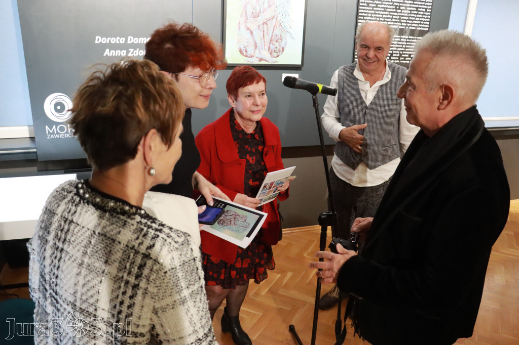 Fotorelacja: Wernisaż PIĘKNO I CIERPIENIE w MOK Zawiercie