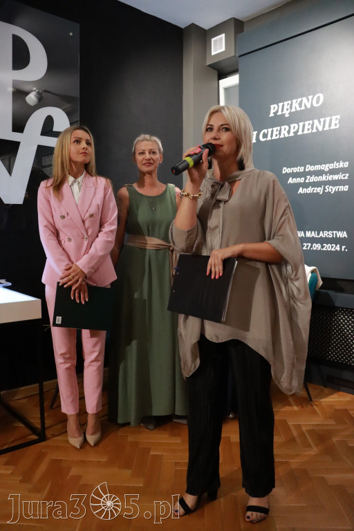Fotorelacja: Wernisaż PIĘKNO I CIERPIENIE w MOK Zawiercie