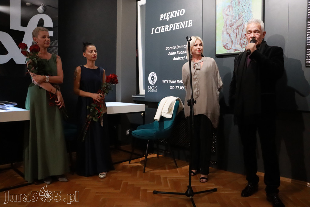 Fotorelacja: Wernisaż PIĘKNO I CIERPIENIE w MOK Zawiercie