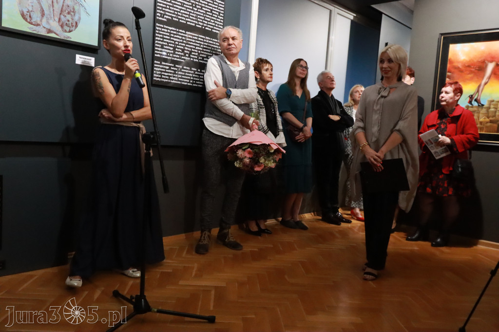 Fotorelacja: Wernisaż PIĘKNO I CIERPIENIE w MOK Zawiercie