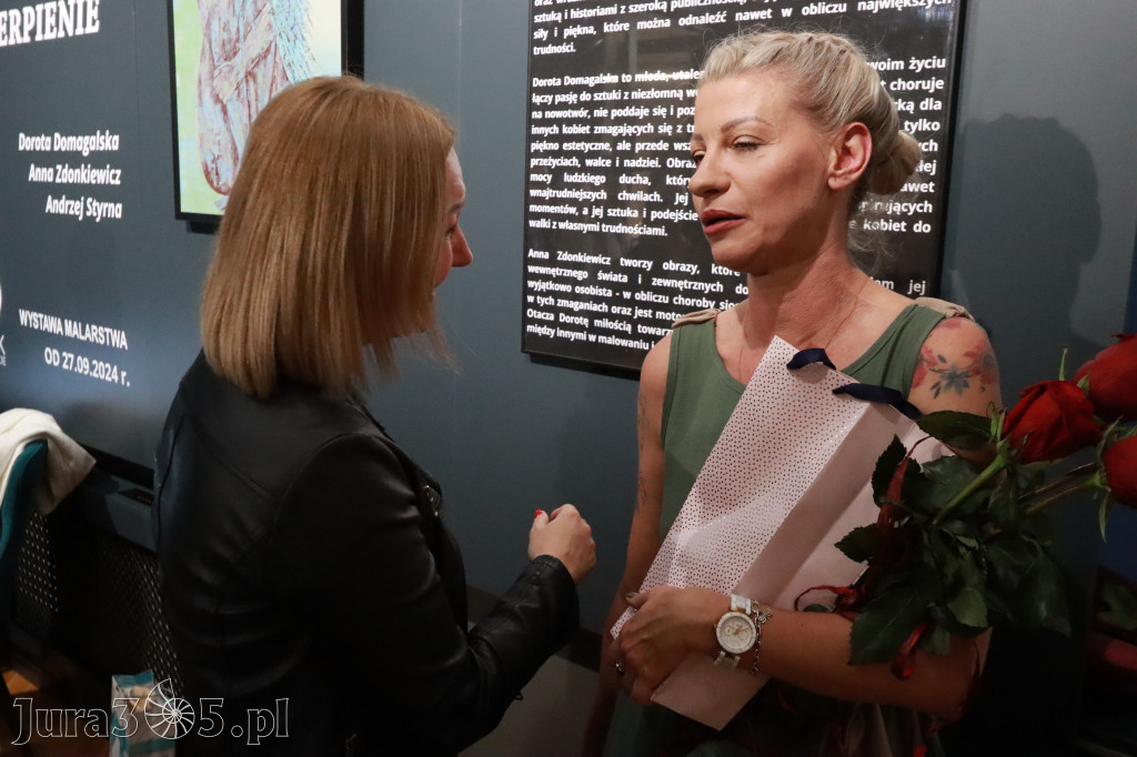 Fotorelacja: Wernisaż PIĘKNO I CIERPIENIE w MOK Zawiercie