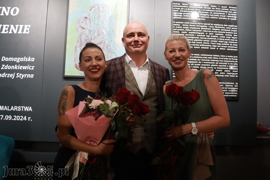 Fotorelacja: Wernisaż PIĘKNO I CIERPIENIE w MOK Zawiercie