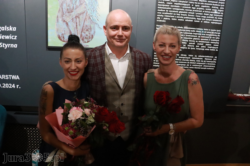 Fotorelacja: Wernisaż PIĘKNO I CIERPIENIE w MOK Zawiercie