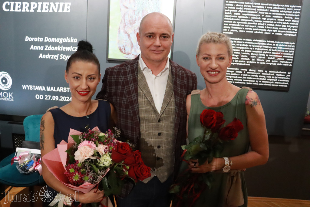 Fotorelacja: Wernisaż PIĘKNO I CIERPIENIE w MOK Zawiercie