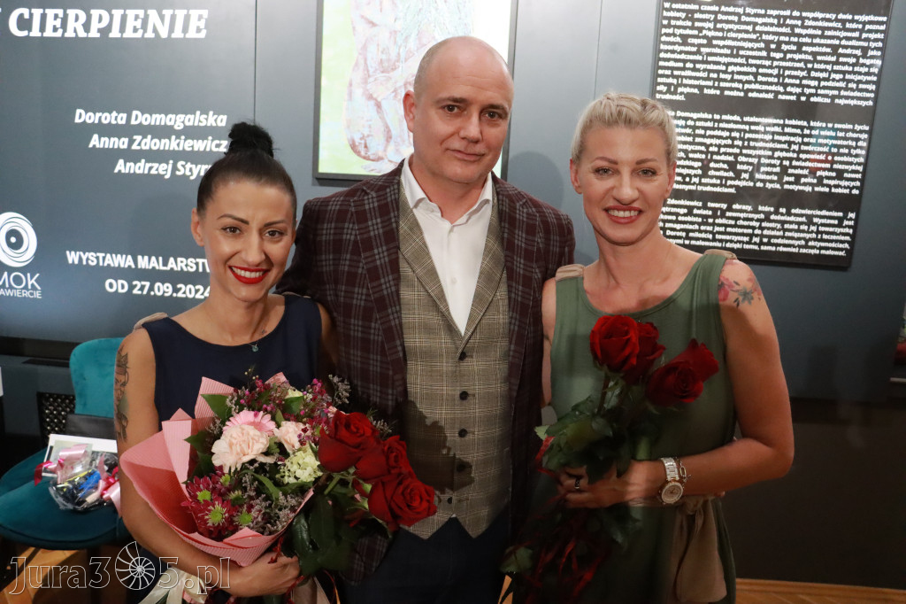 Fotorelacja: Wernisaż PIĘKNO I CIERPIENIE w MOK Zawiercie