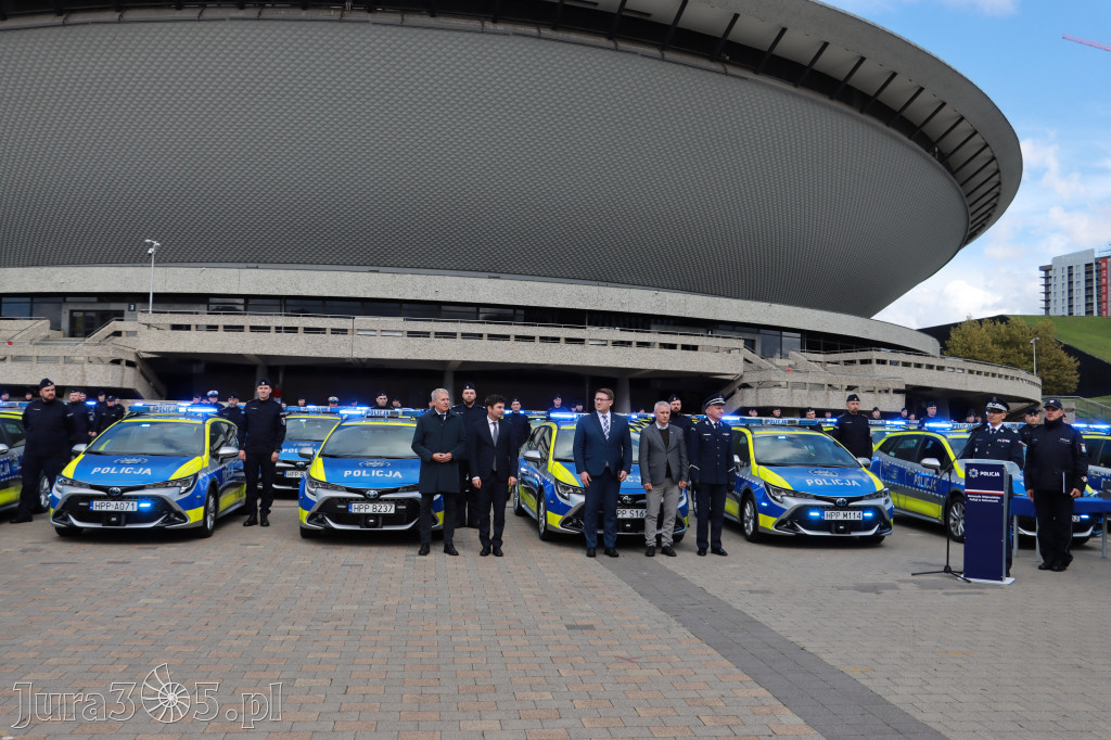 Fotorelacja: 2 nowe radiowozy dla Zawiercia