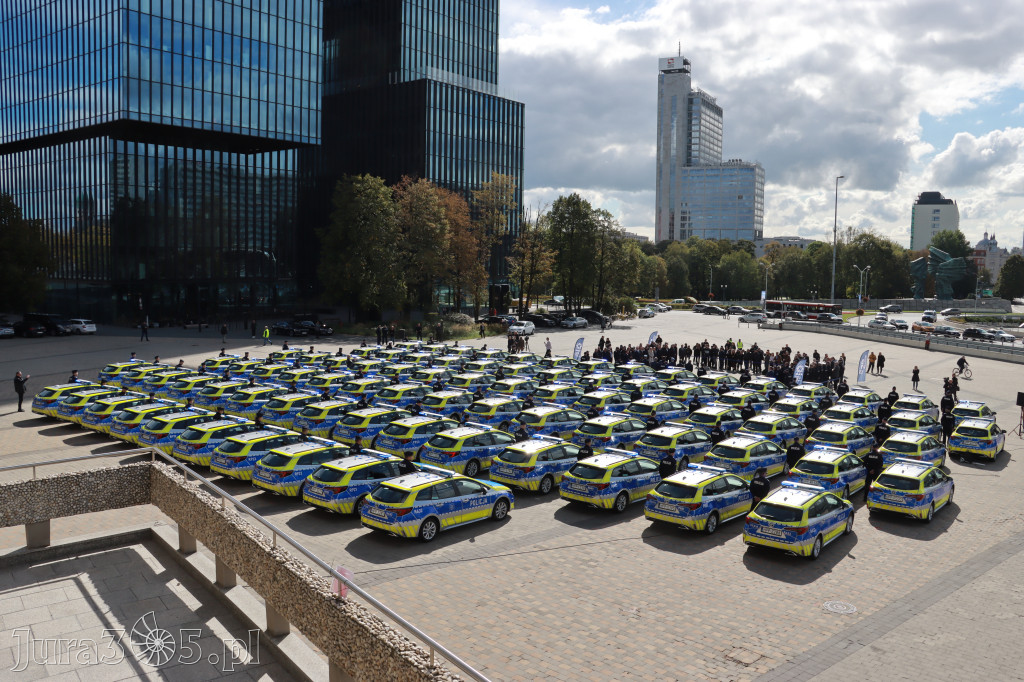 Fotorelacja: 2 nowe radiowozy dla Zawiercia