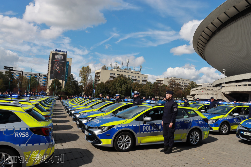 Fotorelacja: 2 nowe radiowozy dla Zawiercia