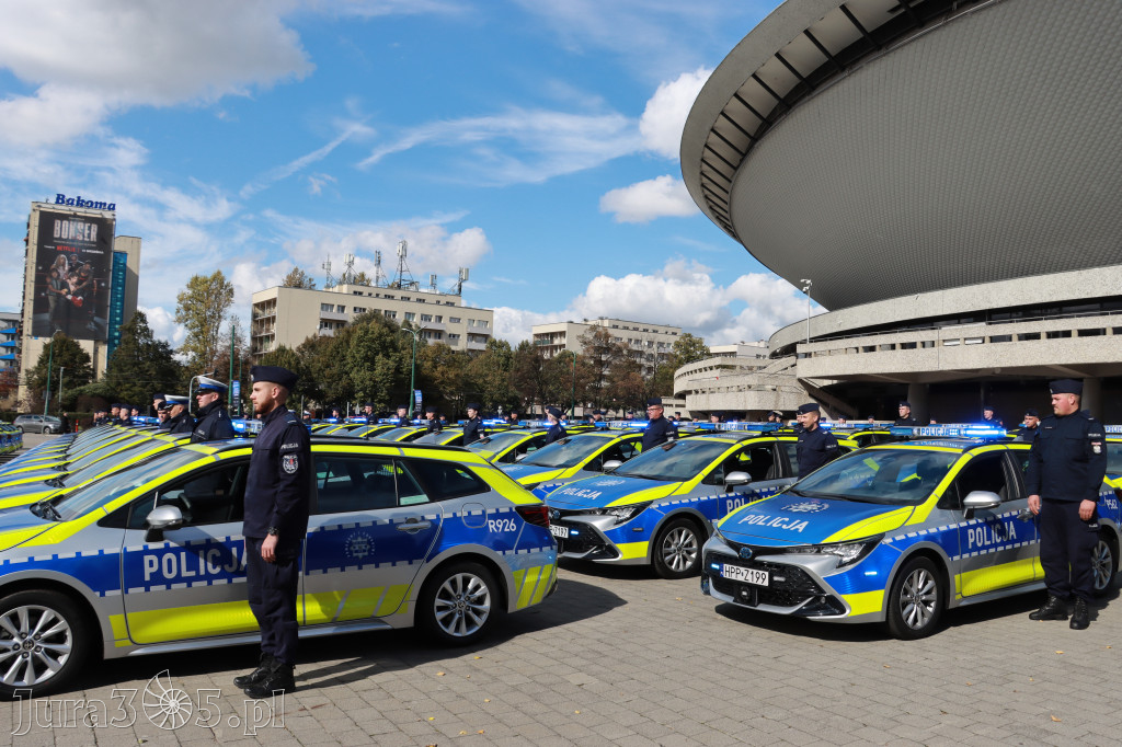 Fotorelacja: 2 nowe radiowozy dla Zawiercia