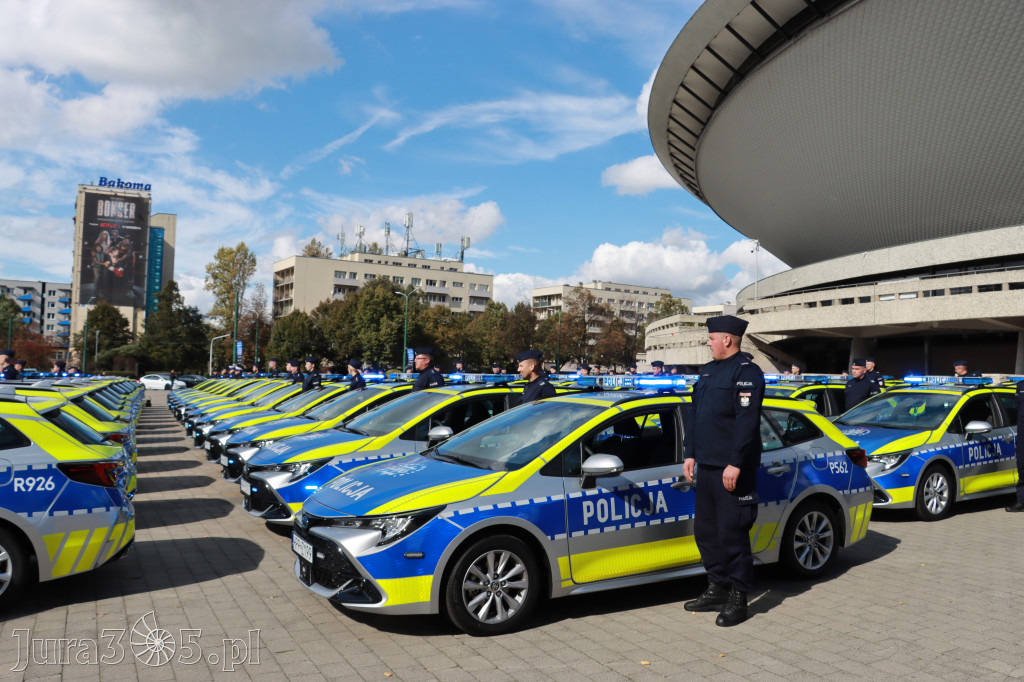 Fotorelacja: 2 nowe radiowozy dla Zawiercia