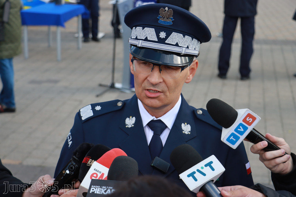 Fotorelacja: 2 nowe radiowozy dla Zawiercia