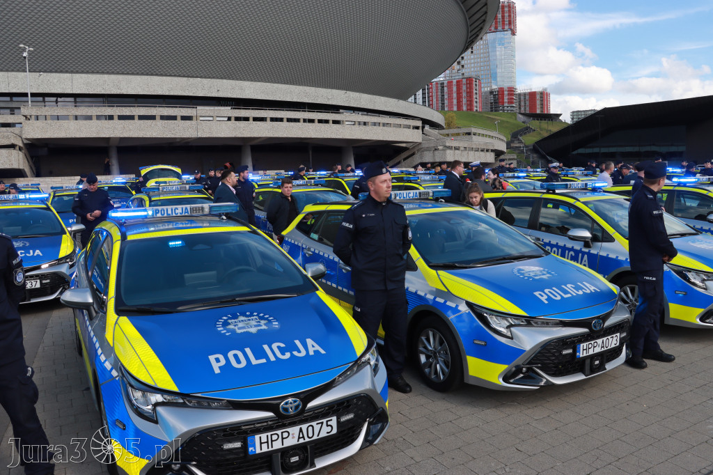 Fotorelacja: 2 nowe radiowozy dla Zawiercia