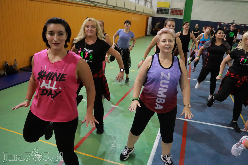 Fotorelacja: Charytatywny maraton zumby w Zawierciu