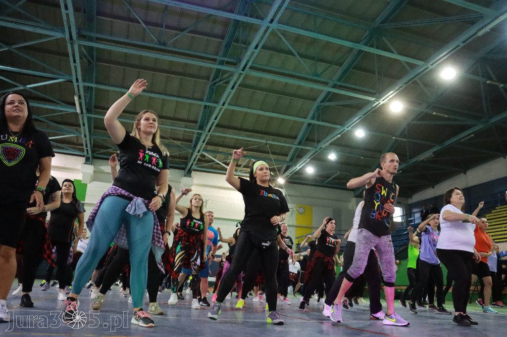 Fotorelacja: Charytatywny maraton zumby w Zawierciu