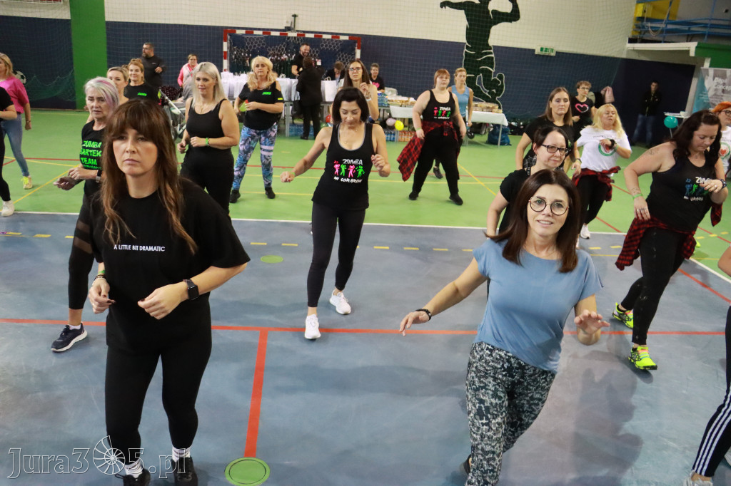 Fotorelacja: Charytatywny maraton zumby w Zawierciu