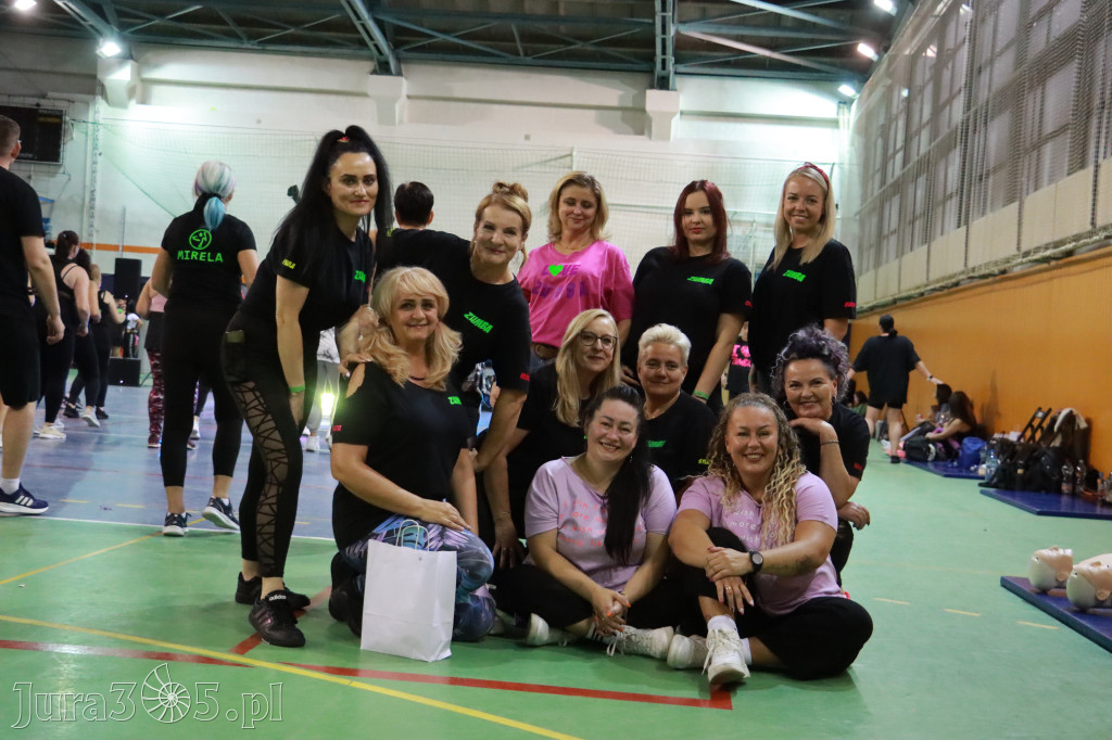 Fotorelacja: Charytatywny maraton zumby w Zawierciu