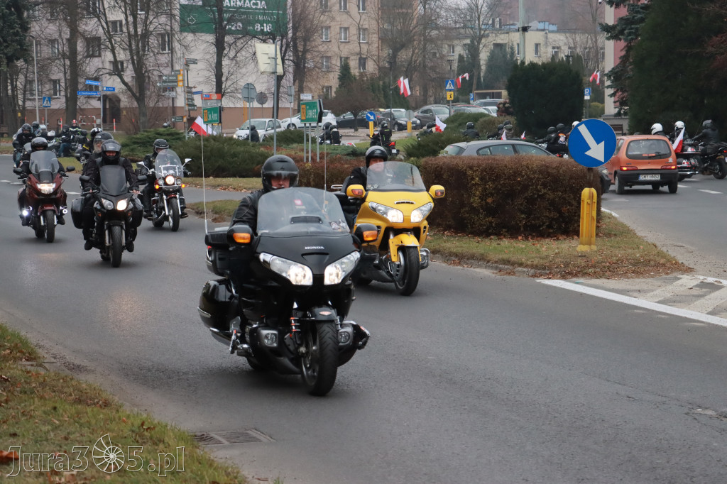 Fotorelacja: Motocyklowa PARADA NIEPODLEGŁOŚCI w Myszkowie