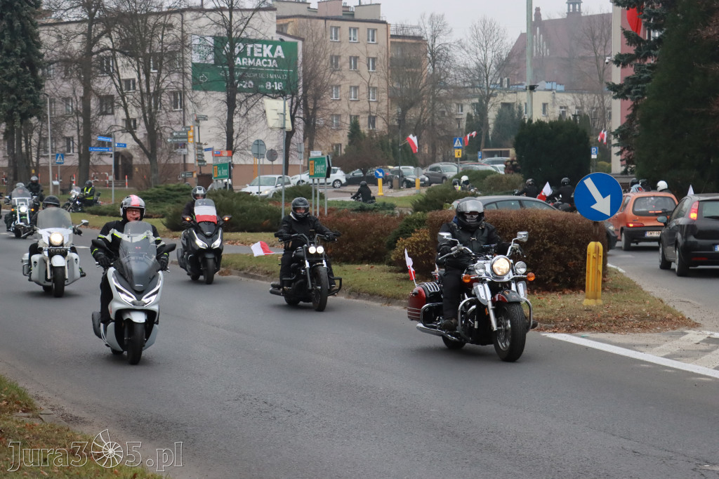 Fotorelacja: Motocyklowa PARADA NIEPODLEGŁOŚCI w Myszkowie