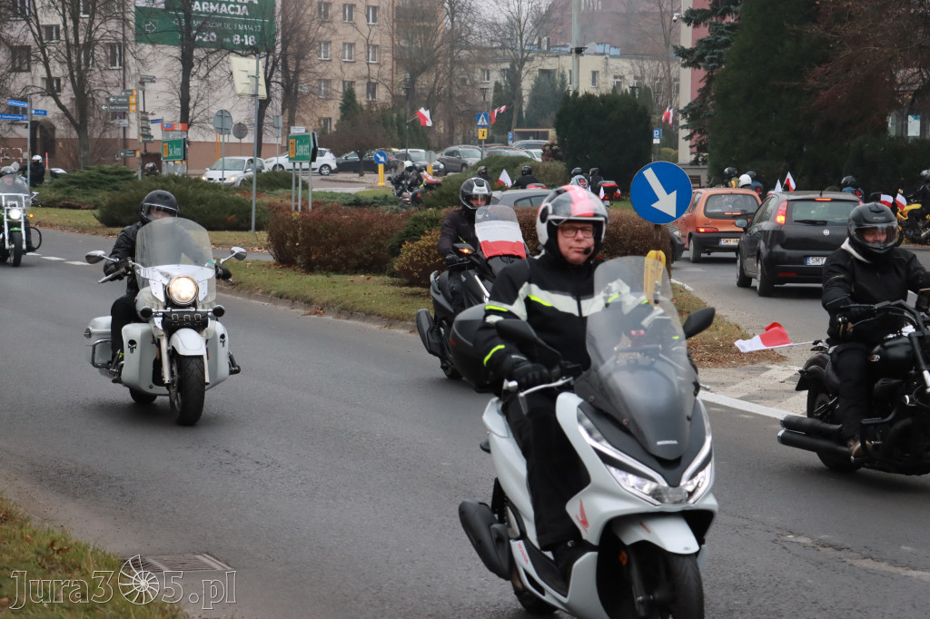 Fotorelacja: Motocyklowa PARADA NIEPODLEGŁOŚCI w Myszkowie