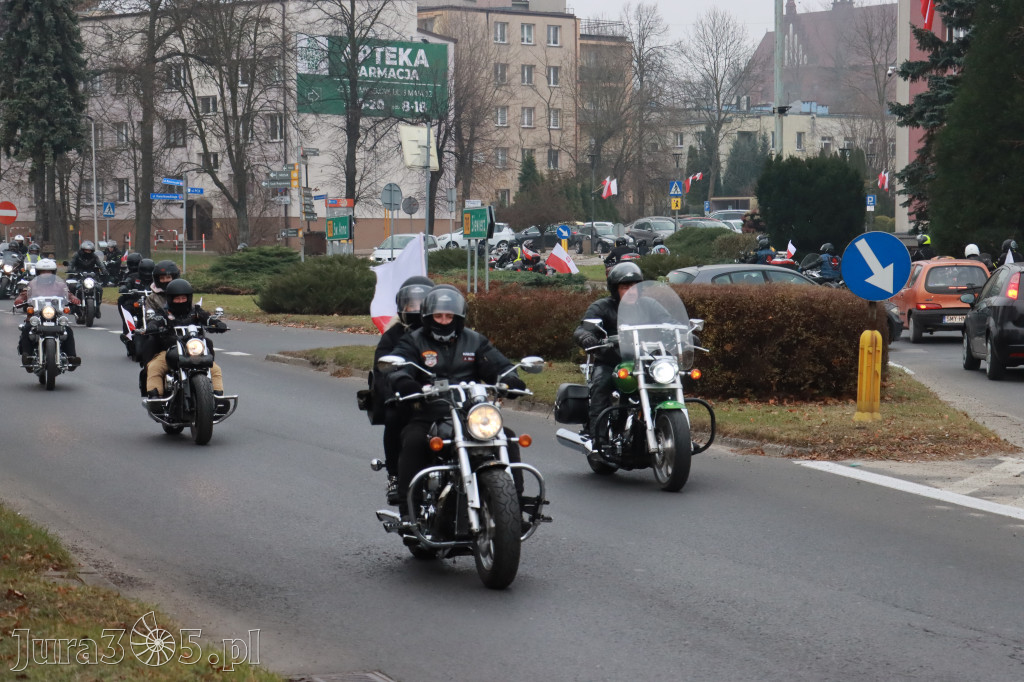 Fotorelacja: Motocyklowa PARADA NIEPODLEGŁOŚCI w Myszkowie