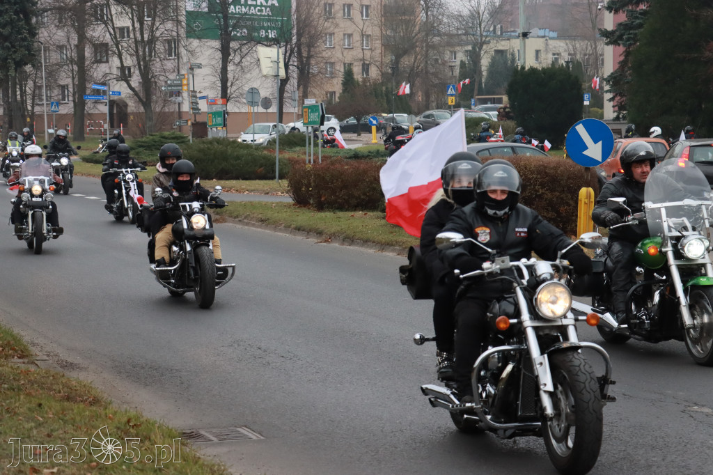 Fotorelacja: Motocyklowa PARADA NIEPODLEGŁOŚCI w Myszkowie