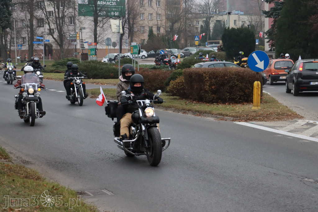 Fotorelacja: Motocyklowa PARADA NIEPODLEGŁOŚCI w Myszkowie