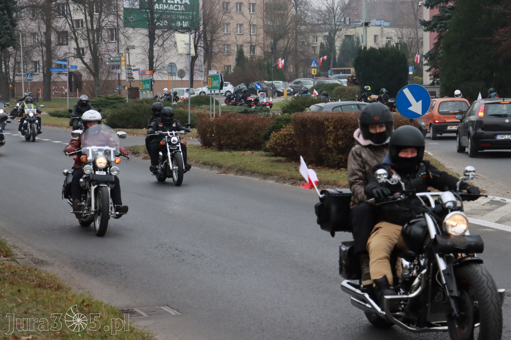 Fotorelacja: Motocyklowa PARADA NIEPODLEGŁOŚCI w Myszkowie