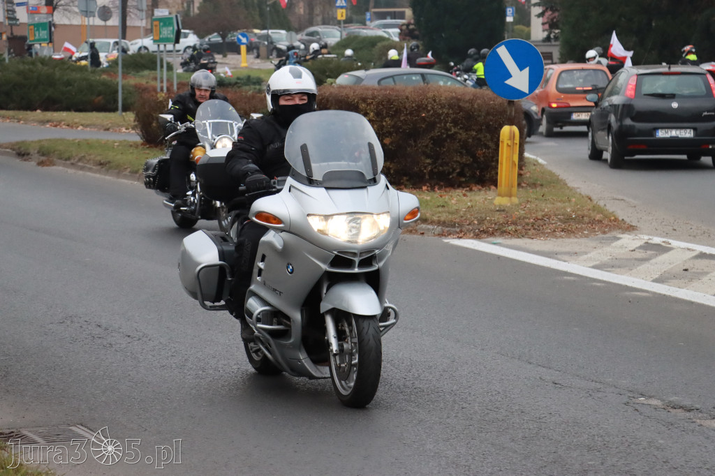 Fotorelacja: Motocyklowa PARADA NIEPODLEGŁOŚCI w Myszkowie
