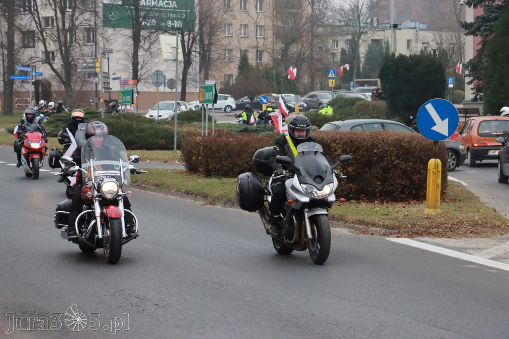 Fotorelacja: Motocyklowa PARADA NIEPODLEGŁOŚCI w Myszkowie