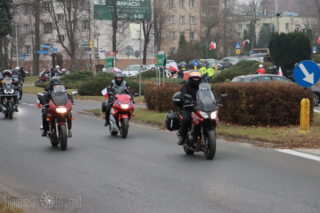 Fotorelacja: Motocyklowa PARADA NIEPODLEGŁOŚCI w Myszkowie