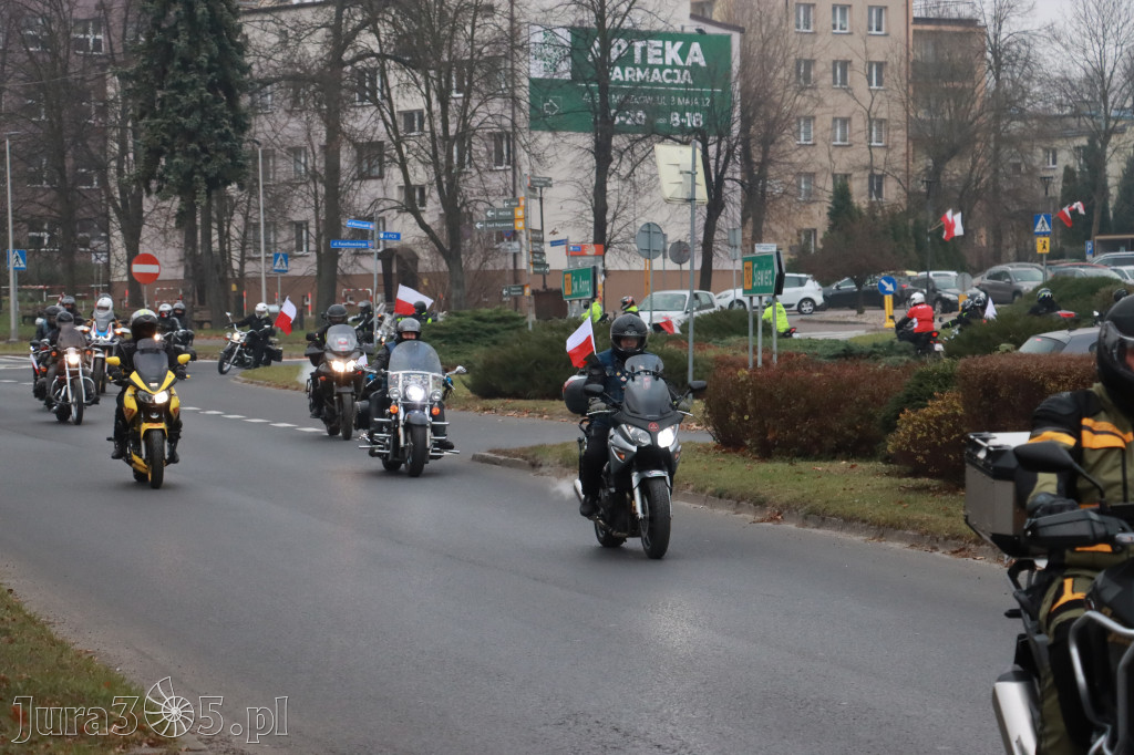 Fotorelacja: Motocyklowa PARADA NIEPODLEGŁOŚCI w Myszkowie