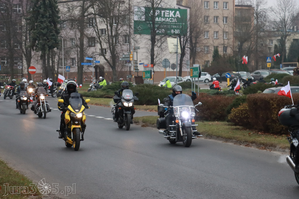 Fotorelacja: Motocyklowa PARADA NIEPODLEGŁOŚCI w Myszkowie
