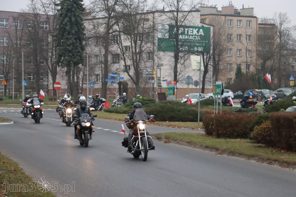 Fotorelacja: Motocyklowa PARADA NIEPODLEGŁOŚCI w Myszkowie