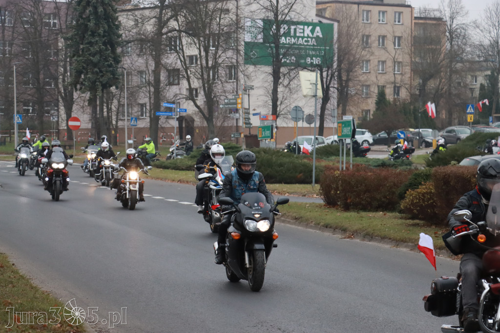 Fotorelacja: Motocyklowa PARADA NIEPODLEGŁOŚCI w Myszkowie
