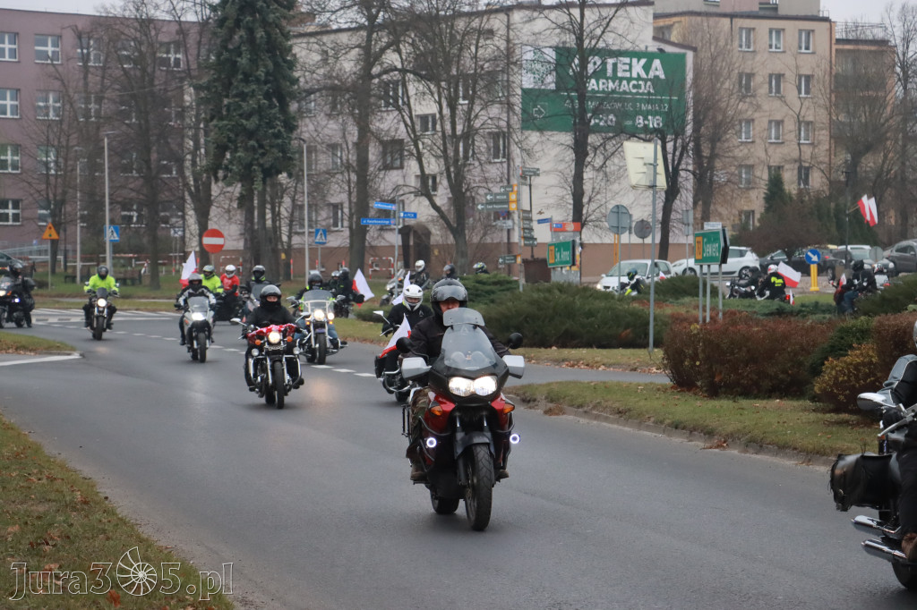 Fotorelacja: Motocyklowa PARADA NIEPODLEGŁOŚCI w Myszkowie