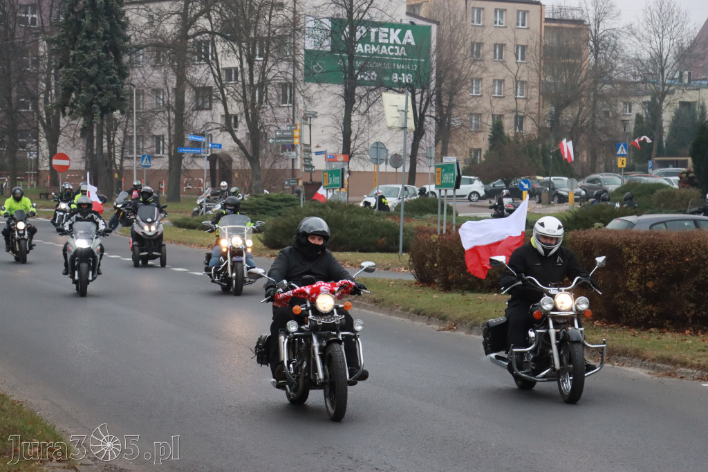 Fotorelacja: Motocyklowa PARADA NIEPODLEGŁOŚCI w Myszkowie