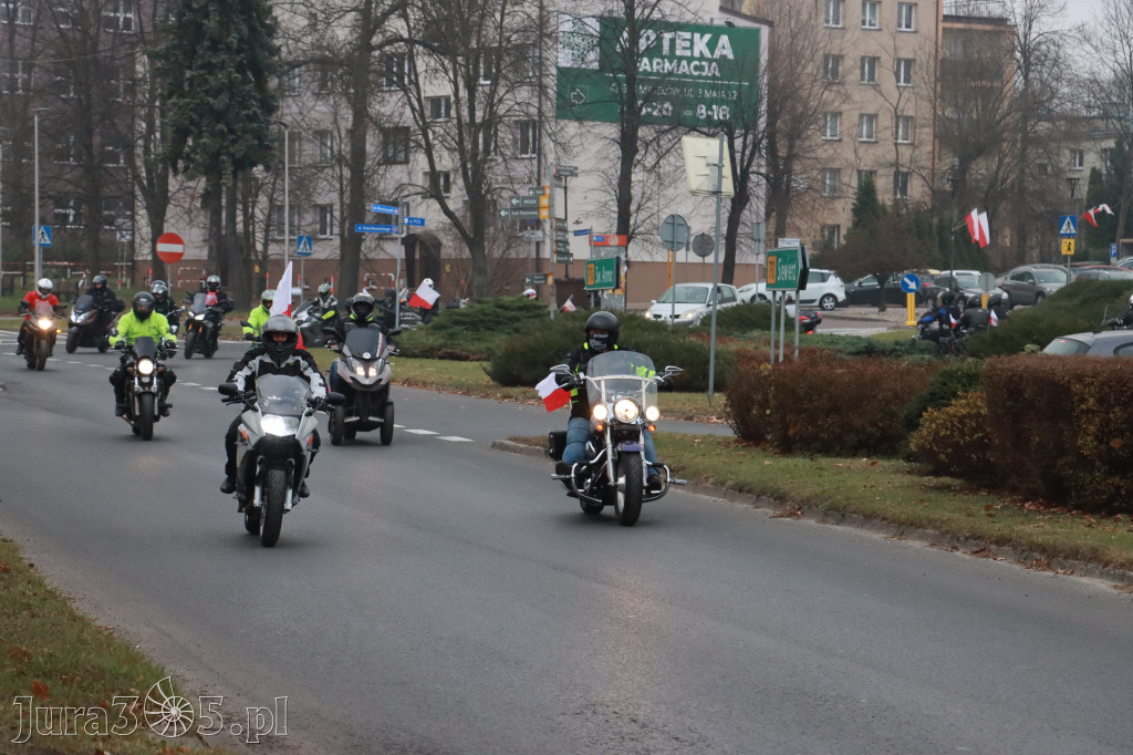 Fotorelacja: Motocyklowa PARADA NIEPODLEGŁOŚCI w Myszkowie