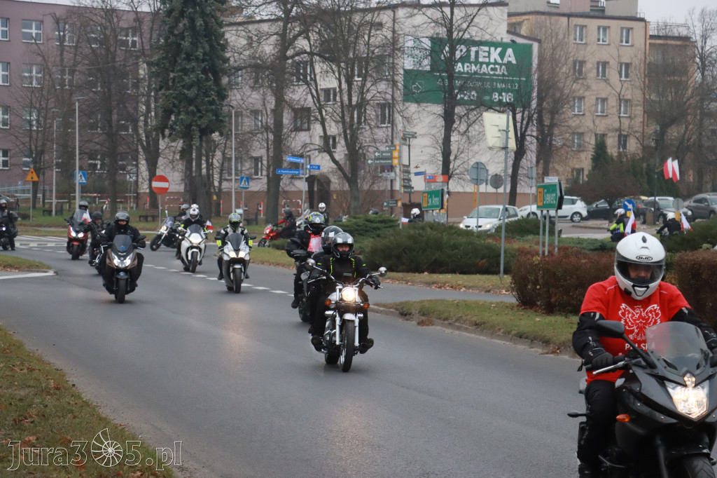 Fotorelacja: Motocyklowa PARADA NIEPODLEGŁOŚCI w Myszkowie