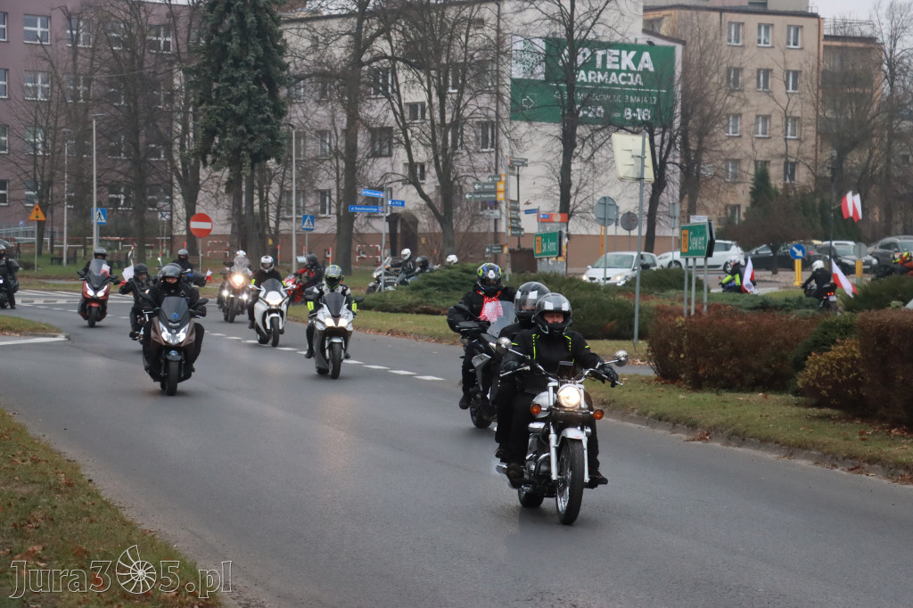 Fotorelacja: Motocyklowa PARADA NIEPODLEGŁOŚCI w Myszkowie