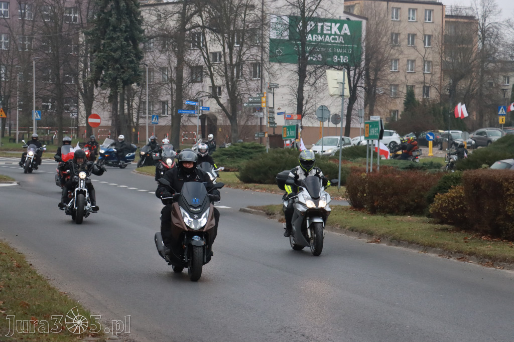 Fotorelacja: Motocyklowa PARADA NIEPODLEGŁOŚCI w Myszkowie