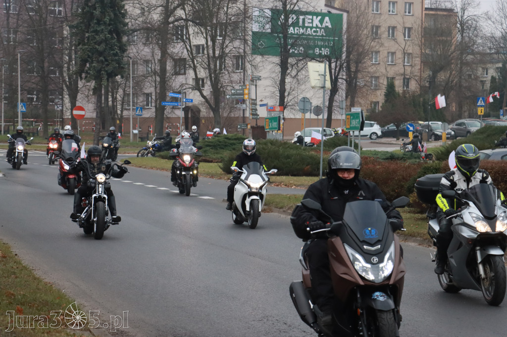 Fotorelacja: Motocyklowa PARADA NIEPODLEGŁOŚCI w Myszkowie