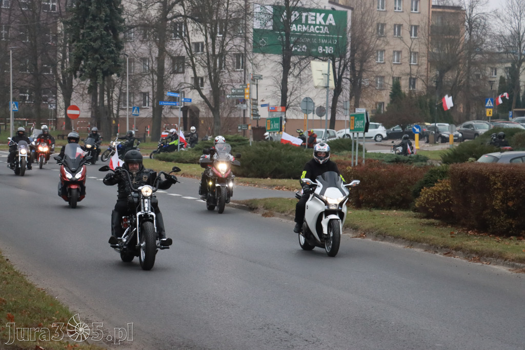 Fotorelacja: Motocyklowa PARADA NIEPODLEGŁOŚCI w Myszkowie