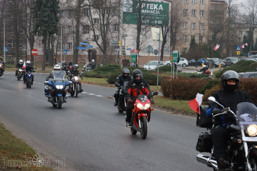 Fotorelacja: Motocyklowa PARADA NIEPODLEGŁOŚCI w Myszkowie