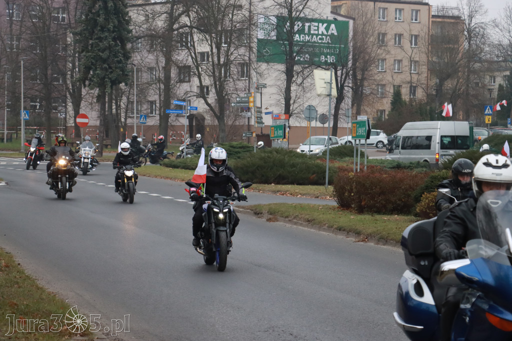 Fotorelacja: Motocyklowa PARADA NIEPODLEGŁOŚCI w Myszkowie
